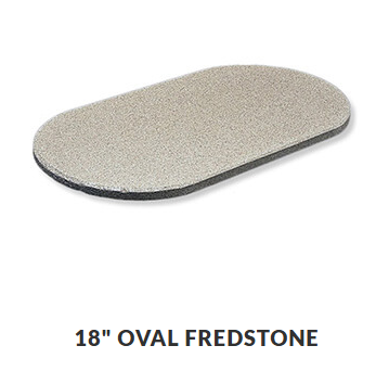 Oval Fredstone 18-IN X 16-IN for Large Primo