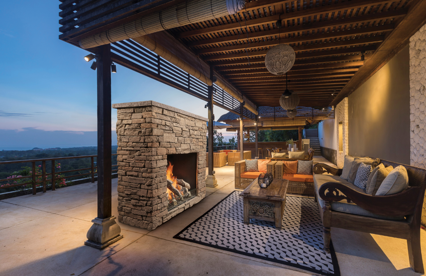 FireGarden 4035 Traditional Outdoor Gas Fireplace