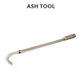 Ash tool, curved