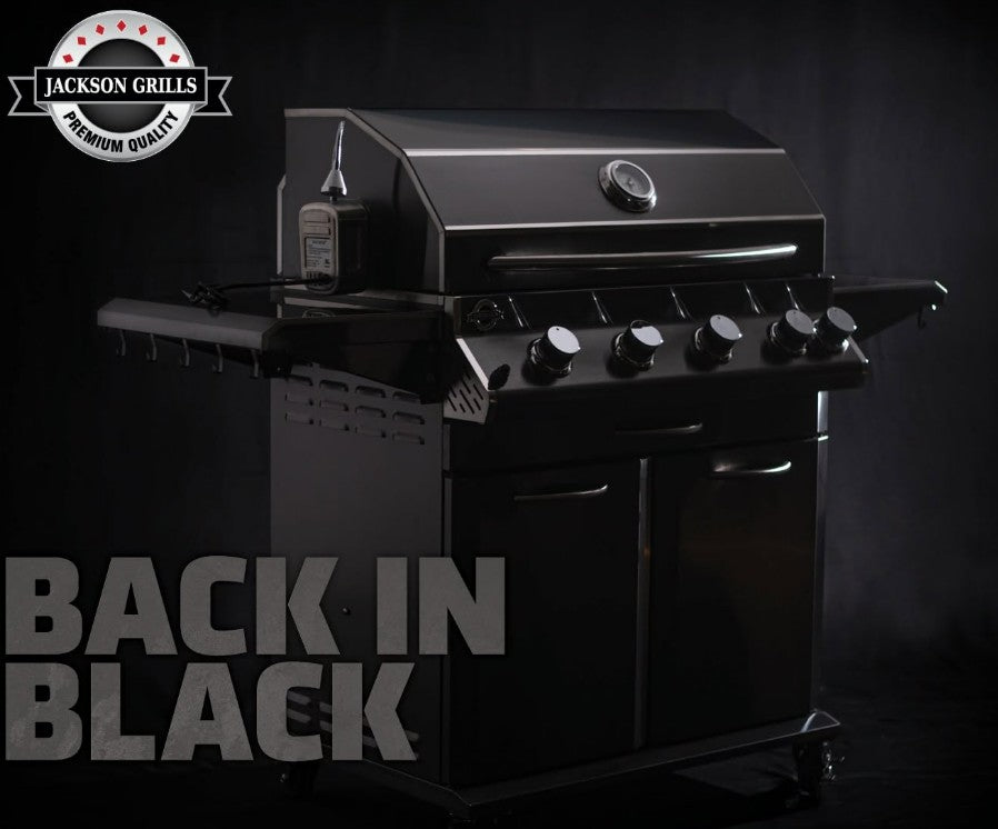 Jackson Grills LUX series 550 Black Stainless Steel