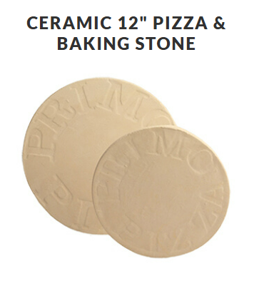 Baking Stone, Natural Finish Ceramic (13-in.) for XL 400, LG 300, JR 200, Kamado