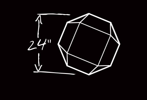 Iron Embers Cupola 24"