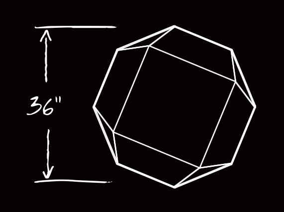 Iron Embers Cupola 36"