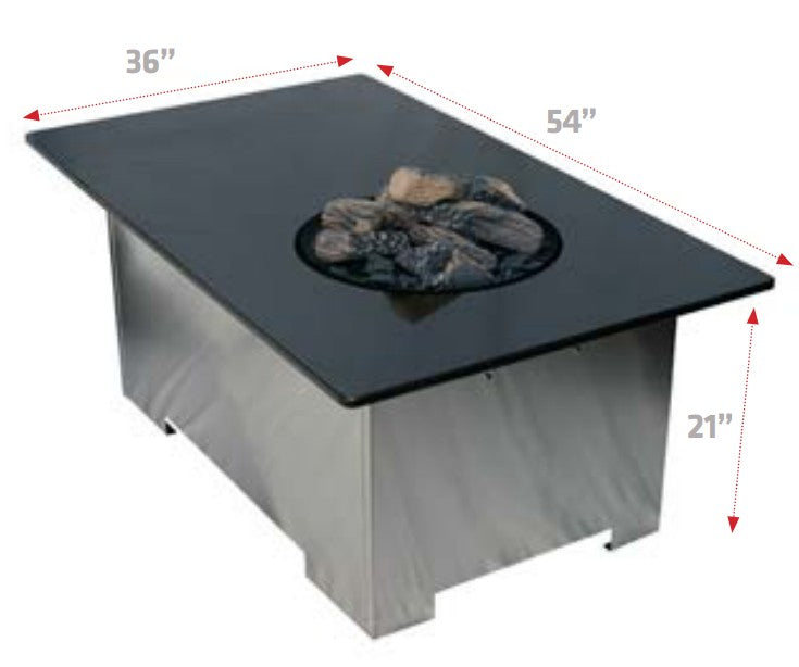 Jackson Grills Mountains West Coffee Fire Table