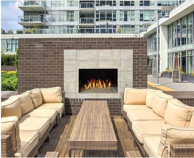 FireGarden 6424 Linear Outdoor Gas Fireplace