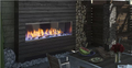 Outdoor Lifestyles 60" Lanai Linear Outdoor Gas Fireplace