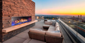 Outdoor Lifestyles 48 Lanai Linear Outdoor Gas Fireplace