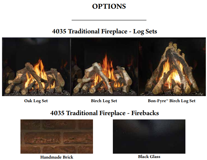 FireGarden 4035 Traditional Outdoor Gas Fireplace