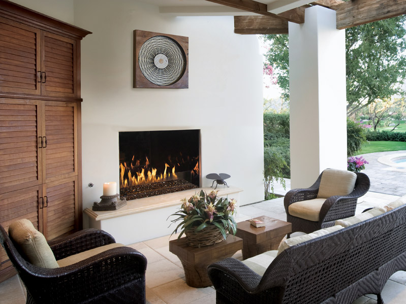 FireGarden 6424 Linear Outdoor Gas Fireplace