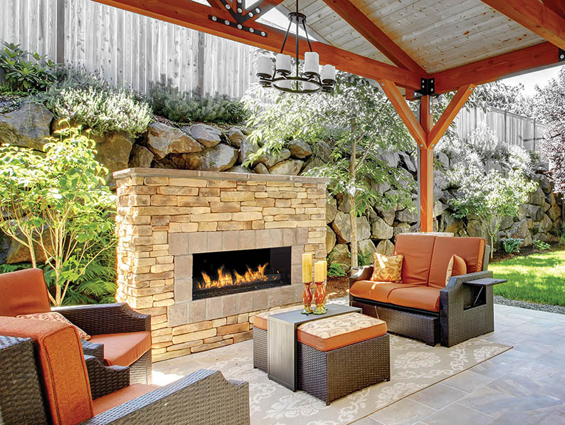 FireGarden 4024 Linear Outdoor Gas Fireplace