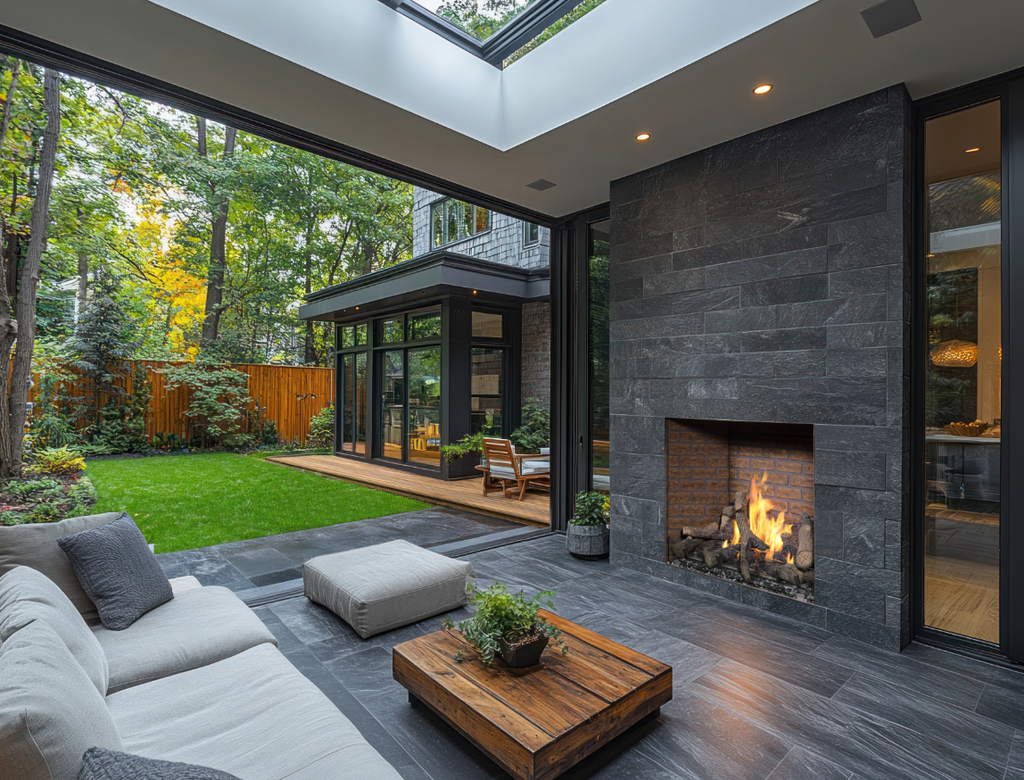 FireGarden 4035 Traditional Outdoor Gas Fireplace