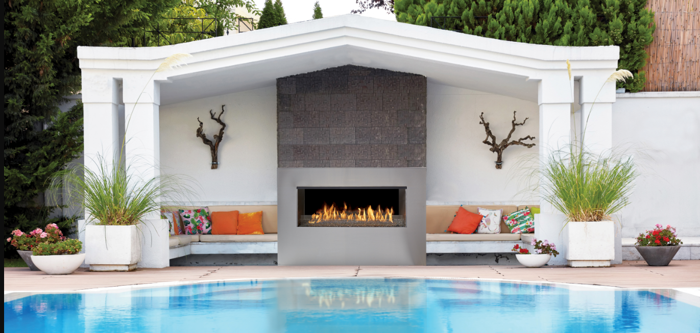 FireGarden 6424 Linear Outdoor Gas Fireplace