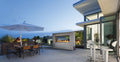 FireGarden 6424 See-Thru Linear Outdoor Gas Fireplace