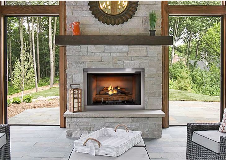Outdoor Lifestyles Vesper 36" Traditional Outdoor Gas Fireplace